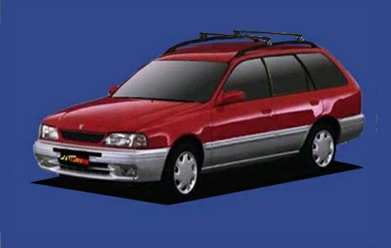 【ウイングロード専用システムキャリアセット】H11.5〜H12.9 Y11 ルーフレール付 セイコウ TUFREQ タフ..