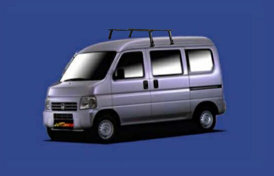 【アクティバン専用システムキャリアセット】H11.5〜 HH5/HH6 全車共通 ミドルタイプ セイコウ TUFREQ タフレック VB6+FDA3+不要