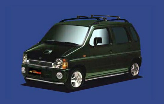 【AZワゴン専用システムキャリアセット】H6.9〜H10.10 CY51/CY21/CZ21 ルーフレール付 セイコウ TUFREQ..