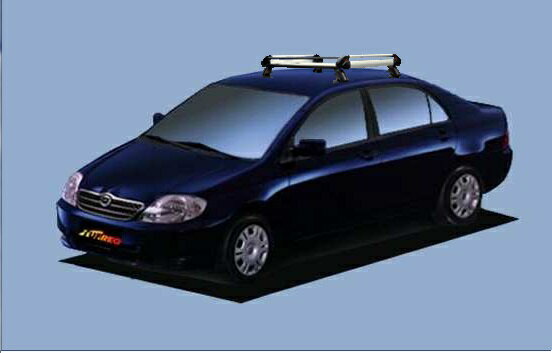 【カローラセダン専用ルーフキャリア】SEIKOH TUFREQ ル−フキャリア Hシリーズ H12.8〜H18.10 E12# 全車 HE22B1 セイコウ タフレック 精興工業