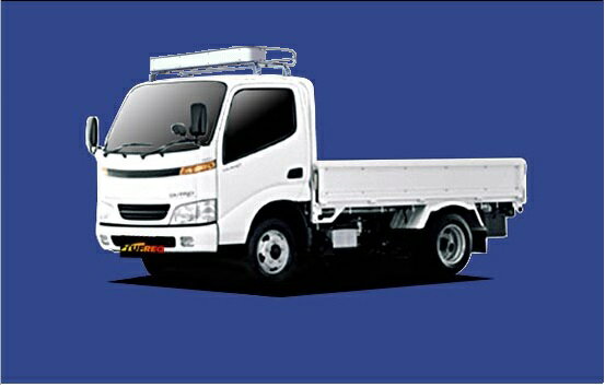 【ダイナ専用ルーフキャリア トラック用】SEIKOH TUFREQ ル−フキャリア Cシリーズ H11.5〜 U30# シングル標準キャブ標準ルーフ(1.0tクラス除く) CF421C セイコウ タフレック 精興工業