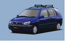 【ラウム専用ルーフキャリア】SEIKOH TUFREQ ル−フキャリア Pシリーズ H9.5〜H15.5 EXZ1# ルーフレール付車 PR22 セ...