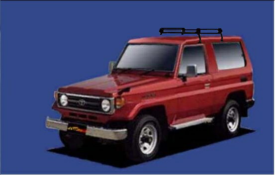 【ランドクルーザー専用ルーフキャリア】SEIKOH TUFREQ ル−フキャリア Pシリーズ S59.11〜H16.7 J7# 70/2ドア PL42 セイコウ タフレック 精興工業