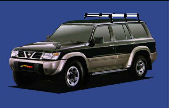 【サファリ専用ルーフキャリア】SEIKOH TUFREQ ル−フキャリア Hシリーズ H9.10〜H19.6 Y61 4ドア HL43 セイコウ タフレック 精興工業