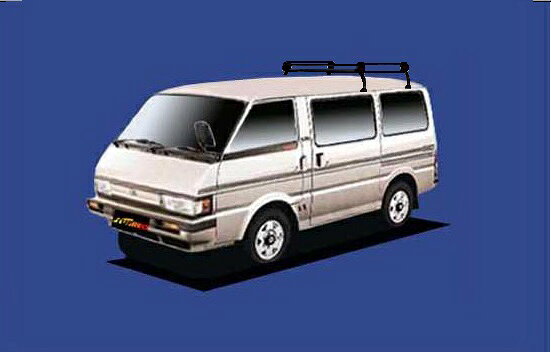 【バネットバン専用ルーフキャリア】SEIKOH TUFREQ ル−フキャリア Pシリーズ H6.4〜H11.6 S20 標準ルー..