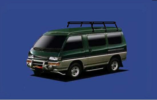 【デリカスターワゴン専用ルーフキャリア】SEIKOH TUFREQ ル−フキャリア Pシリーズ S61.6〜H11.7 P35 ハイルーフ・クリスタルライトルーフ PH43 セイコウ タフレック 精興工業