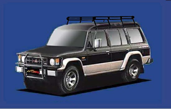 【パジェロ専用ルーフキャリア】SEIKOH TUFREQ ル−フキャリア Pシリーズ S58.6〜H3.1 V44W ハイルーフ ..