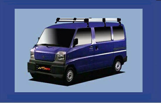 【ミニキャブ専用ルーフキャリア】SEIKOH TUFREQ ル−フキャリア Hシリーズ H11.1〜H26.2 U61V/U62V 標準ルーフ HL233D セイコウ タフレック 精興工業