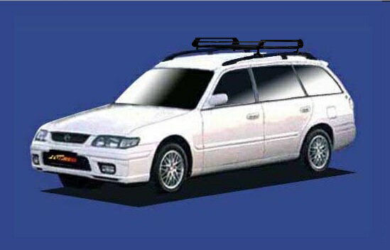 【カペラワゴン専用ルーフキャリア】SEIKOH TUFREQ ル−フキャリア Pシリーズ H6.10〜H9.11 GV ルーフレール付 PR22 セイコウ タフレック 精興工業