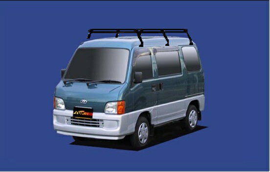 【サンバーディアス専用ルーフキャリア】SEIKOH TUFREQ ル−フキャリア Pシリーズ H11.2〜H19.6 TV-TW ..