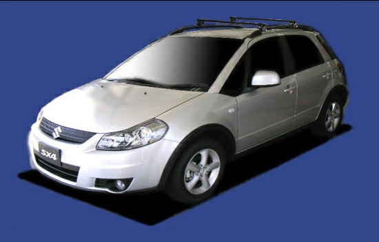 【SX4専用システムキャリアセット】H18.7〜 YA11S/YB11S/YA41S/YB41S ルーフレール付 セイコウ TUFREQ タフレック VB6+FRA1+不要