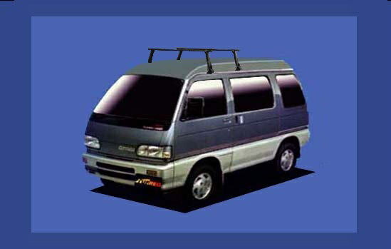 【アトレー専用システムキャリアセット】S61.5〜H6.1 S8#V ハイルーフ セイコウ TUFREQ タフレック VB4+FDA3+不要