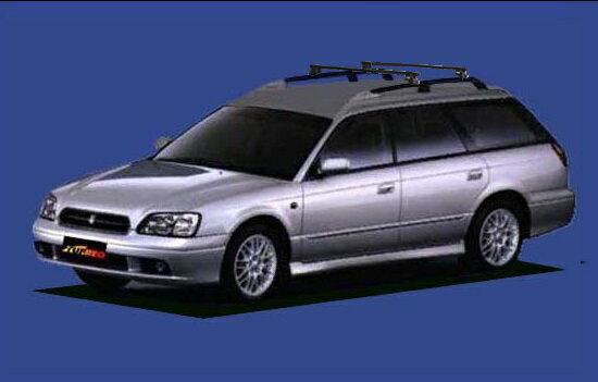 【レガシィツーリングワゴン専用システムキャリアセット】H10.6〜H11.5 BH ルーフレール付 セイコウ TUFREQ タフレック VB4+FRA1+不要