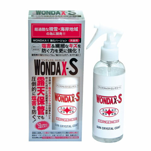 ワンダックス WONDAX-S　(ワンダックス・ストロング)　180ml WONDAX-1強化バージョン　塩害を強力に防..