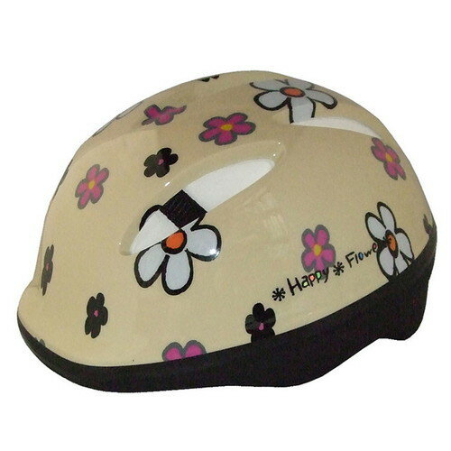 石野商会●CH1HF●キッズヘルフラワー サイクルヘルメット ダイヤル式サイズ調整付 ワンタッチバックル 約0.3kgの軽量設計 SG規格 自転車用ヘルメット