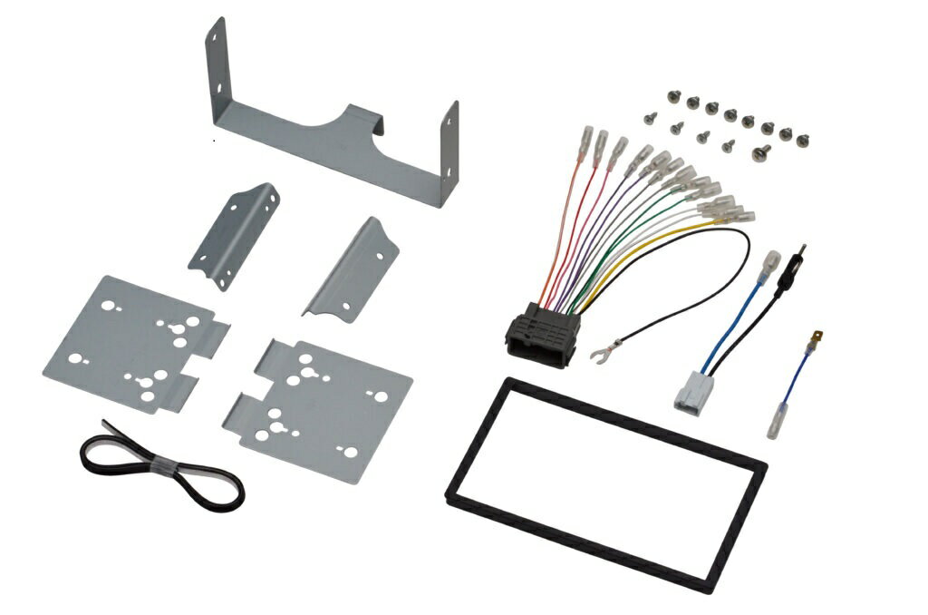 日東工業 NKK-H82D カーナビ・カーオーディオ取付キット N-ONE用 DINサイズカーAV取付キット 市販の2DINまたは1DIN+1DINを取付けるためのキット