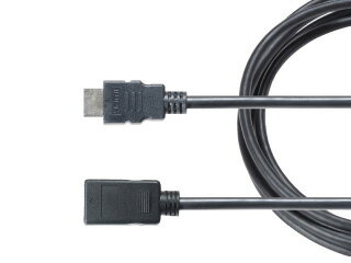 ビートソニック HDC12 HDMI TYPE A - HDMI TYPE Aケーブル イーサネット対応ハイスピード 2.0m(片側メス)