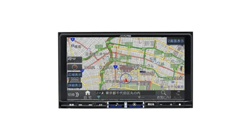 アルパイン X9NX2S 9型カーナビ シンプルモデル CD/DVD メカ非搭載 大画面ナビ Apple CarPlay/android auto対応