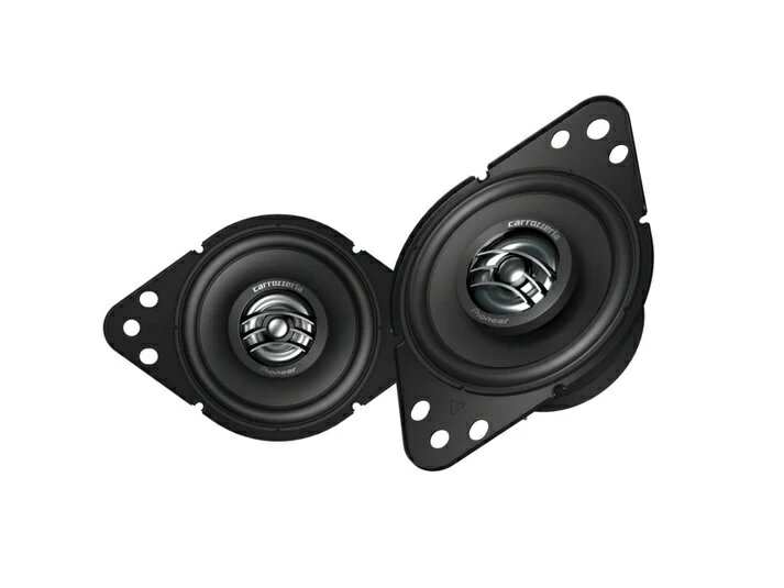 【2025年モデル】パイオニア TS-H100-TY トヨタ車専用9cm2ウェイスピーカー 純正トゥイーターダッシュボードへのスムーズな設置が可能 ハイレゾ対応