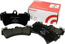 brembo ブレンボブレーキパッド ブラック 左右セット MERCEDES BENZ W124 (Eクラス AMG) 124036 94～95 リア P50 017