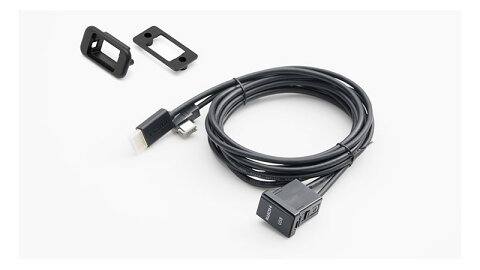 【入荷ご予約】アルパイン KCU-Y62HU トヨタ車用ビルトインUSB/HDMI接続ユニット (1.75mケーブル) トヨタ純正スイッチパネルに装着 KCUY62HU