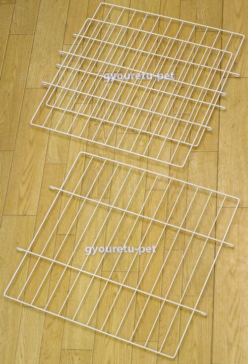 ドッグルームサークル2Way専用屋根面　「行列のできるペット館」オリジナル屋根面ホワイト（3枚セット）