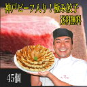 【神戸市長表彰店】神戸牛 入り！極み餃子 45個入り（15個×3） 味噌だれ付 神戸ビーフ 餃子 お取り寄せ ギフト セット 送料無料 ギョーザ グルメ パーティー ぎょうざ 惣菜 冷凍餃子 神戸 みそ ダレ 元祖 ぎょうざ苑 なるみ 岡村 過ぎるTV