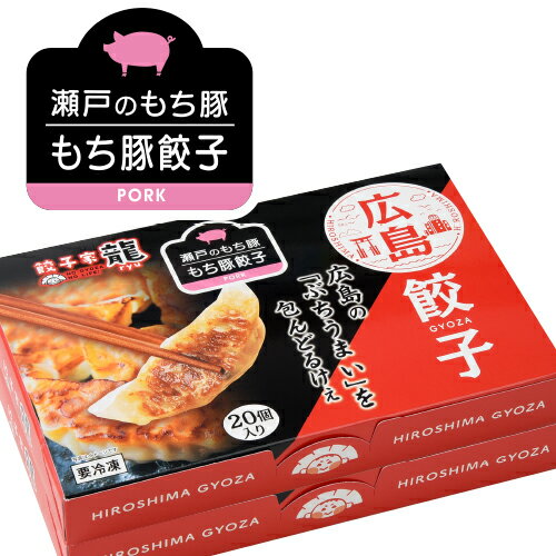 定番のもち豚餃子(20個入り×2箱)【餃子】