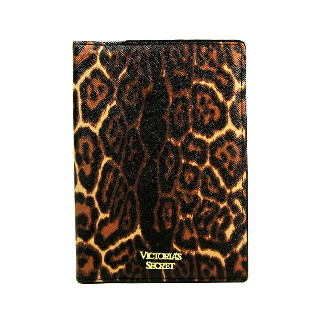 ヴィクトリアズシークレット パスポートケース レディース 【送料無料】VICTORIA'S SECRET Heart Logo Passport Case ヴィクトリアシークレット ビクシー パスポートケース ヒョウ柄