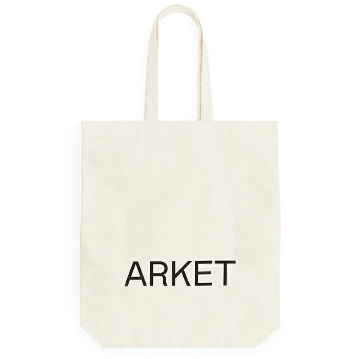 日本未入荷 【送料無料】ARKET Canvas Tote トートバッグ キャンバス ネコポス発送 代引き決済不可