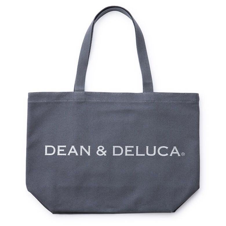 DEAN & DELUCA トートバッグ チャコールグレー 【L】