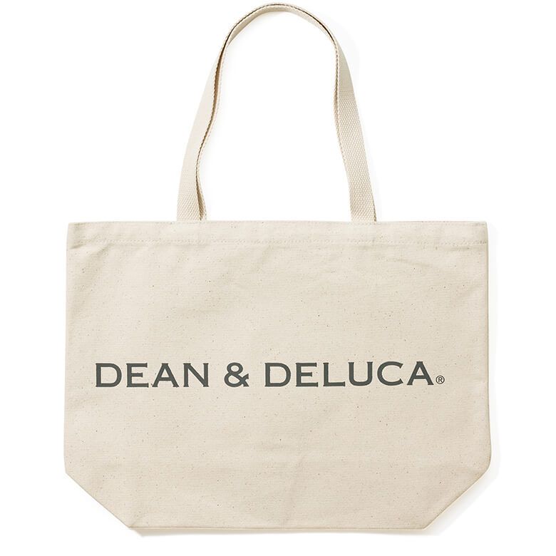 DEAN & DELUCA　トートバッグ　ナチュラル 【L】