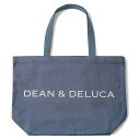 DEAN & DELUCA トートバッグ ライトネイビー 【L】