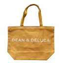 DEAN & DELUCA　トートバッグ　マスタード 【L】