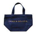 DEAN & DELUCA トートバッグ ネイビー 【S】