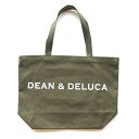 ディーン&デルーカ トートバッグ レディース DEAN & DELUCA　トートバッグ　オリーブ 【L】