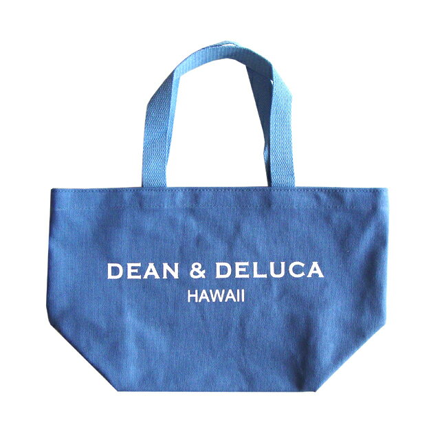 DEAN & DELUCA HAWAII ROYAL HAWAIIAN LIMITED CANVAS TOTE　ハワイ限定トートバッグ　ブルー 【S】