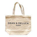 DEAN & DELUCA HAWAII ROYAL HAWAIIAN LIMITED CANVAS TOTE ハワイ限定トートバッグ ナチュラル 【L】
