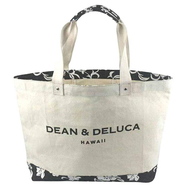 ディーン&デルーカ トートバッグ レディース DEAN & DELUCA HAWAII ROYAL HAWAIIAN TOTE　ハワイ限定　ハワイアントートバッグ　ナチュラル 【L】