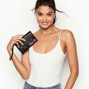 【送料無料】VICTORIA'S SECRET VS Monogram Tech Clutch Wallet ヴィクトリアシークレット ウォレット クラッチモノグラム ブラック(4)