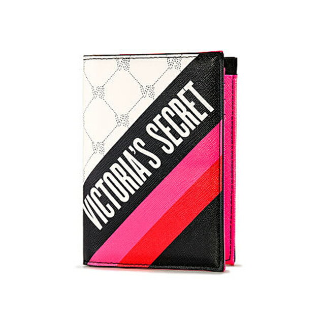 ヴィクトリアズシークレット パスポートケース レディース 【送料無料】VICTORIA'S SECRET Logo Powered Passport Case ヴィクトリアシークレット ビクシー パスポートケース