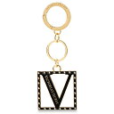 【送料無料】 ヴィクトリアシークレット Victoria's Secret Charm Keychain Vモノグラムチャーム BAGチャーム 代引き決済不可 ...