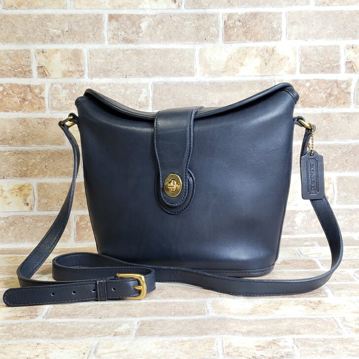 美品 コーチ COACH トートバッグ ネイビー ビジネスバッグ ターンロック 美品 コーチ COACH トートバッグ ネイビー ビジネスバッグ