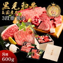 ギフト 黒毛和牛 国産牛 8種 木箱 3段重 焼肉セット 600g 高級 国産牛 A4 A5 等級 母の日 プレゼント 焼肉 牛肉 おせち 人気メニュー お店の...