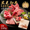 富士山 メモリアル彫刻ギフト 黒毛和牛 国産牛 4種 木箱 1段重 焼肉セット 240g プレゼント 高級 国産牛 A4 A5 等級 焼肉 牛肉 人気メニュー ...