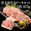 ギフト 肉 熨斗対応可 黒毛和牛 ステーキ セット 5枚 ( 875g ) 母の日 プレゼント 木箱 ステーキセット サーロイン 万能旨ダレ アンデス岩塩 人気...
