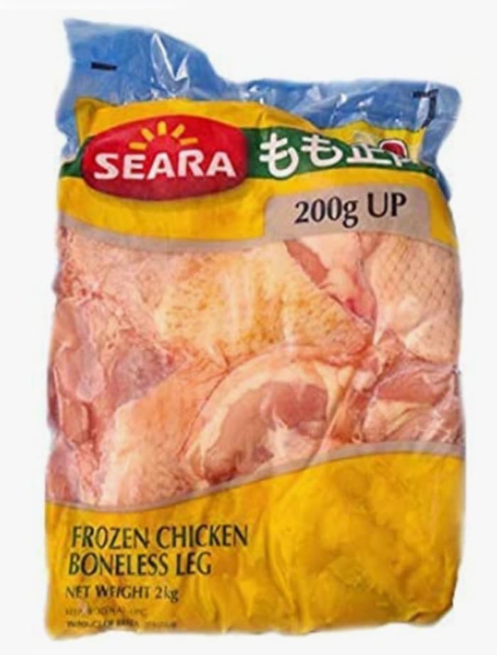 ブラジル産 冷凍 鶏もも肉 2kg　200UP【 パッケージは、変わることがあります。】 gyuran-10000005 阿波焼肉牛藍オンラインショップ パッケージ画像