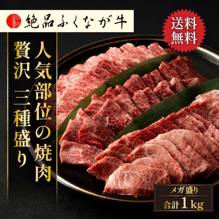 送料無料 ふくなが牛 国産牛 カルビ ロース モモ 盛合せ 牛肉 メガ盛り バーベキュー アウトドア 焼肉 イベント ギフト 母の日 父の日 誕生日 お中元 お歳暮 プレゼント のし対応 牛 焼肉セット お取り寄せ グルメ 年末