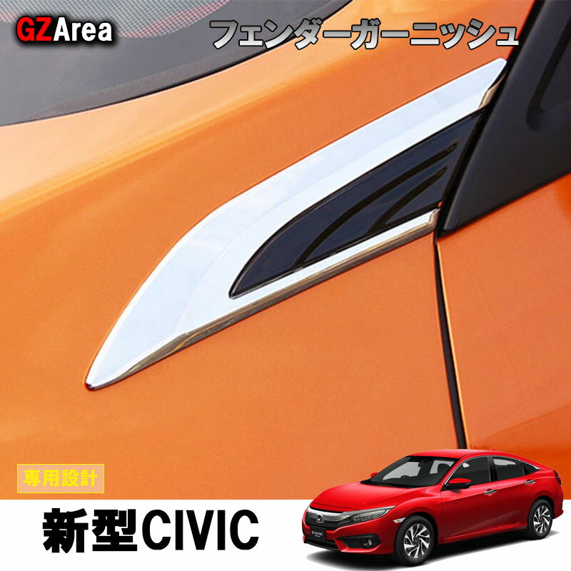 新型シビック FC1 FK7 FK8 パーツ ハッチバック セダン タイプR フェンダーガーニッシュ HC025