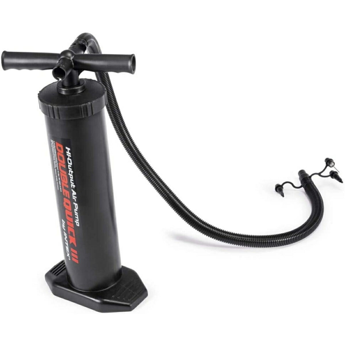 INTEX インテックス 空気入れ ハイアウトプット ハンドポンプ ダブルクイック3 48cm 大容量 3.3L Hi Output Air Pump DOUBLE QUICH III 3 68615 手動 早い エアポンプ プール ビーチボール 浮き輪 フローター ボート エアベッド 水遊び 水あそび ポンプ 夏休み